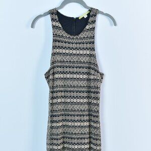 Gold and Black Gianni Bini Bodycon Dress